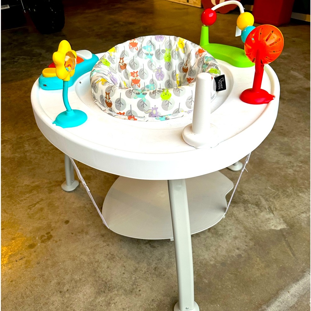 Baby stand up entertainment center!